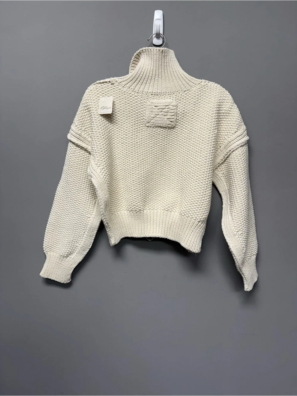 We The Free Lil Lad Cardi Starch White - Picture 6 of 8